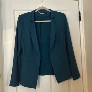 White House Black Market - Petroleum Blue Blazer. Size 12